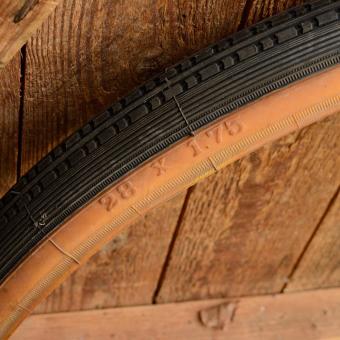 Reifen Fahrrad, LIGHT WEIGHT NYLON CORD, 28 x 1,75, braunwand, gebraucht gem. Bildern  