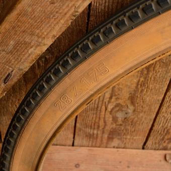 Reifen Fahrrad, KOWALIT, 28 x 1,75, 60er J., braunwand, gebraucht gem. Bildern  