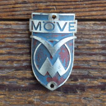 Steuerkopfschild MÖWE, 50er Jahre, Originalschild aus Sammlungsbestand 