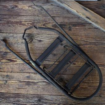 Gepäckträger, 47 x 21cm, orig. 30er Jahre, unrestaurierter Originalzustand, passend für 26/28er Fahrräder 