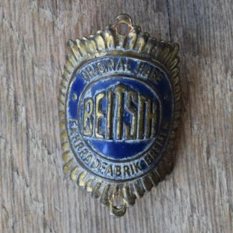 Steuerkopfschild BEITSCH, 50er Jahre, Originalschild aus Sammlungsbestand 