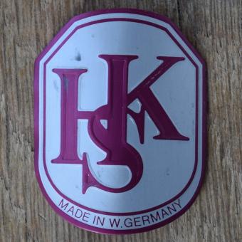 Steuerkopfschild KETTLER, 70er Jahre, Originalschild aus Sammlungsbestand 