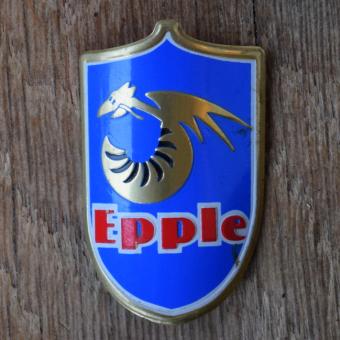 Steuerkopfschild EPPLE, 60er Jahre, Originalschild aus Sammlungsbestand 
