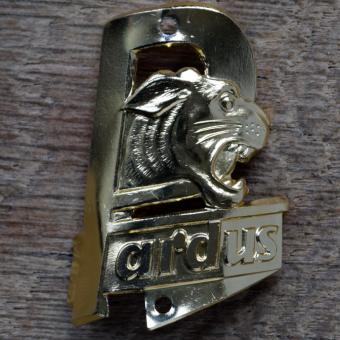 Steuerkopfschild PARDUS, 50er Jahre, Originalschild aus Sammlungsbestand 