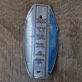 Steuerkopfschild MURRAY, 60er Jahre, Originalschild aus Sammlungsbestand 