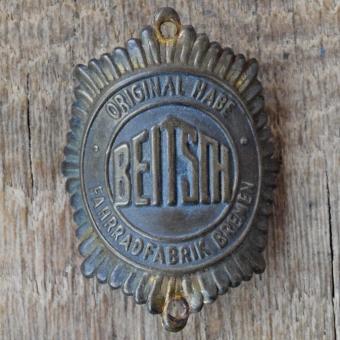 Steuerkopfschild BEITSCH, 50er Jahre, Originalschild aus Sammlungsbestand 