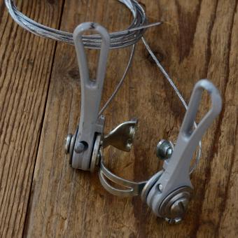 Schalthebel Satz "SIMPLEX", 5-6-fach, Standardmodell 70/80er Jahre,  NOS, incl. Zügen 