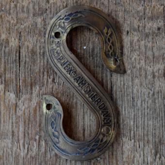 Steuerkopfschild SIMPLEX-AMSTERDAM, 50er Jahre, Originalschild aus Sammlungsbestand 