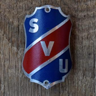 Steuerkopfschild SVU, 50er Jahre, Originalschild aus Sammlungsbestand 