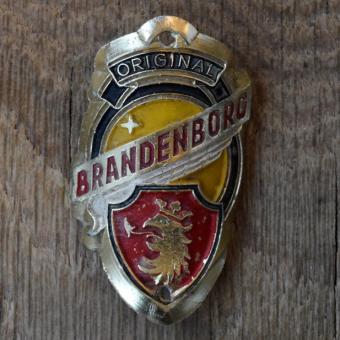 Steuerkopfschild BRANDENBORG, 50er Jahre, Originalschild aus Sammlungsbestand 