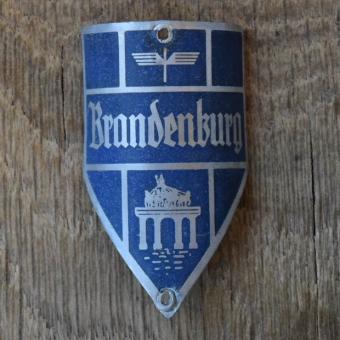 Steuerkopfschild BRANDENBURG, 30er Jahre, Originalschild aus Sammlungsbestand 