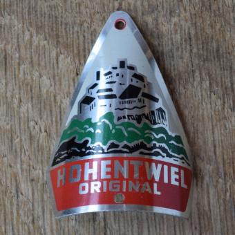 Steuerkopfschild HOHENTWIEL, 50er Jahre, Originalschild aus Sammlungsbestand 