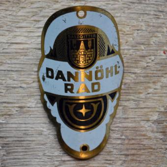 Steuerkopfschild DANNÖHL-RAD, 50er Jahre, Originalschild aus Sammlungsbestand 