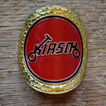 Steuerkopfschild KIRSCH, 50er Jahre, Originalschild aus Sammlungsbestand 