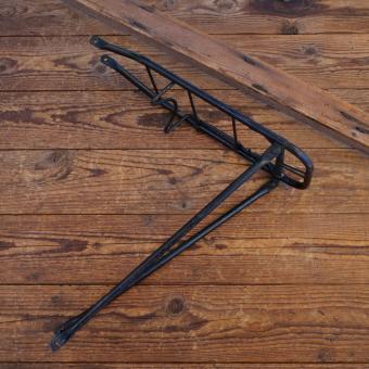 Gepäckträger, orig. 50er Jahre, für Sportrad, schwarz, gebr. 