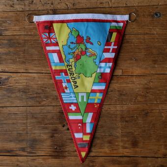 TOBI-Wimpel "EUROPA", 60/70er Jahre Altbestand 