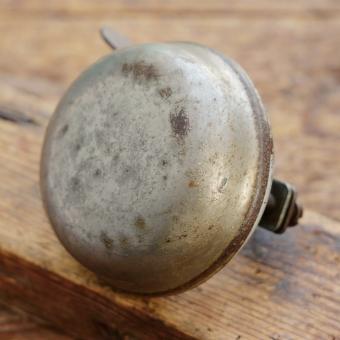 Fahrrad/Moped Klingel, orig. 20er/30er Jahre, vernickelt, gebr. 