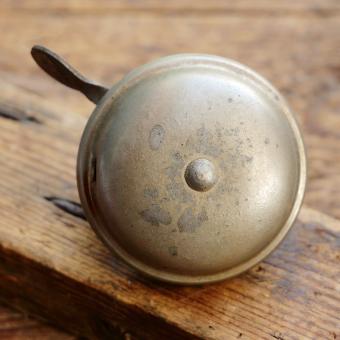 Fahrrad/Moped Klingel, orig. 10er-30er Jahre, vernickelt, gebr. 