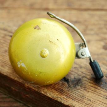 Fahrrad Klingel REICH, für Rennrad, orig. 70er/80er Jahre, Alu, gebr. 