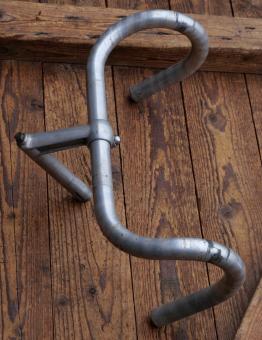 Fahrradlenker, AMBROSIO, original 50er/60er Jahre, Aluminium, für Rennrad, gebr. 