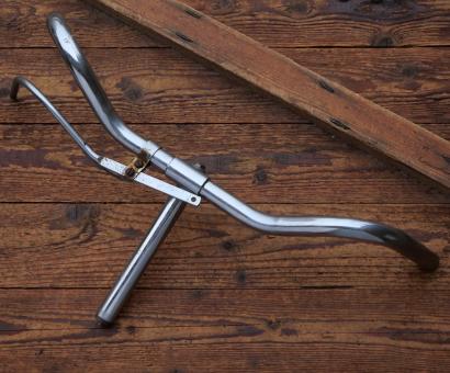 Fahrradlenker FRIKO, Deutsche Form, passend für Tourenrad 30er-50er J., verchromt, gebr. 