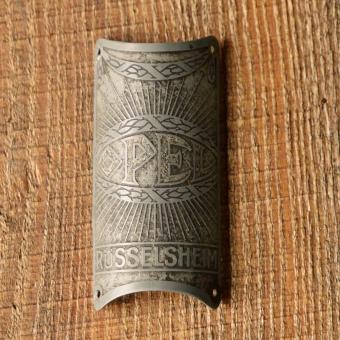 Steuerkopfschild OPEL, 1920er/30er Jahre, gebr. 