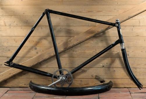 Fahrradrahmen NF Jubiläumsrad, Herren, für Ballonrad, 26 Zoll, Stahl, 30er J., gebr. 