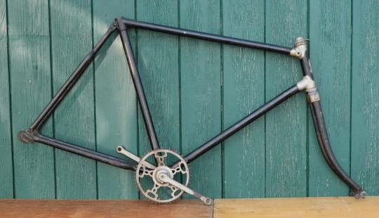 Fahrradrahmen GÖRICKE, Herren, für Sport-Ballonrad, 26 Zoll, Stahl, Ende 20er/ Anf. 30er J., gebr. 