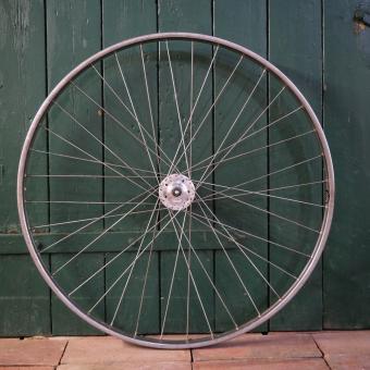 Laufrad vorn 28 Zoll, (28 x 1 5/8) Westwood-Felge Niro, Maillard Hochflanschnabe Bj. 1989, 