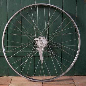 Vorderrad ALESA, 28 Zoll(622), Westwood, Nirosta, für Drahtreifen, Trommelbrems-Nabe, gebr. 
