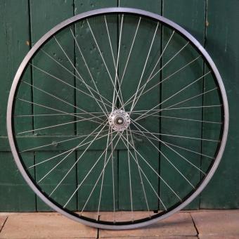 Vorderrad RIGIDA, 26 Zoll(559), Alu, schwarz, für Drahtreifen, SACHS V3 Nabe, gebr. 