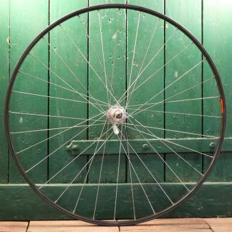 Hinterrad 27 Zoll (630), "Mavic CX18" für Schlauchreifen, 70er/80er Jahre, Nabe "Campagnolo", gebr. 