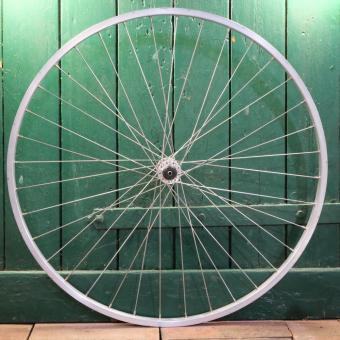 Vorderrad "Grünert", 28 Zoll (622), Alu, Kastenfelge, Nabe Shimano Alivio, NOS 