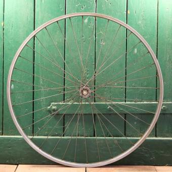 Vorderrad 26 Zoll (559), 1980er J., Chrom, gebr. 