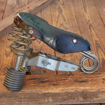 Sattel "Lepper Primus", schwarz, gebr. 