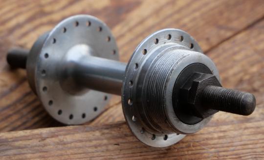 Nabe Hinterrad, für Rennrad, Alu, original 30er-50er Jahre, NOS 