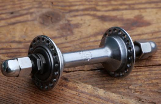 Nabe Vorderrad, F&S, original 50er/60er Jahre, verchromt, neuwertig 