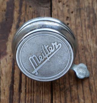 Fahrrad/Moped Klingel MEISTER, orig. 50er Jahre, verchromt, Durchmesser 60 mm, gebr. 