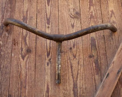 Touren-Lenker, original 20er/30er Jahre, vernickelt, gebr. 