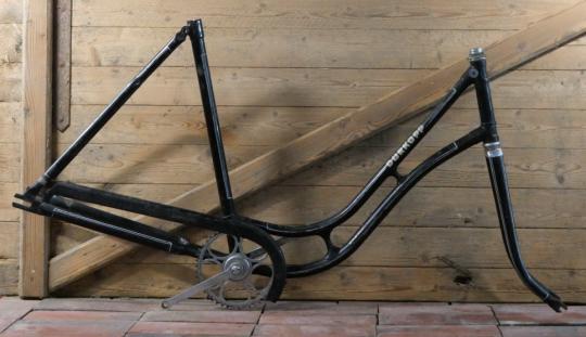 Fahrradrahmen Dürkopp, Damenausführung, 28 Zoll, 1930/40 