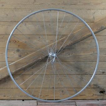 Vorderrad 27 Zoll (630), 1977, für Rennrad, MERCURIO Oro Schlauchreifenfelge, Nabe: GIPIEMME, gebr. 