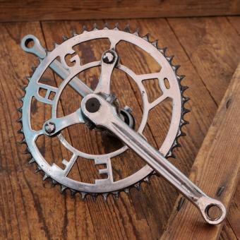 Tretlager EXPRESS, für Sport-/Rennrad, orig. 50er Jahre, verchromt, BSA Keillager, gebr. 