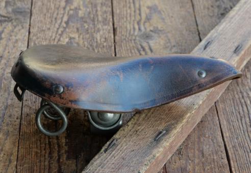 Sattel, IFA, Kindersattel, Leder, DDR original 50er-80er Jahre, gebr. 