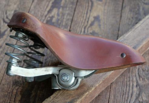 Sattel, IFA, Damen, Leder, original 60er-80er Jahre, gebr. 