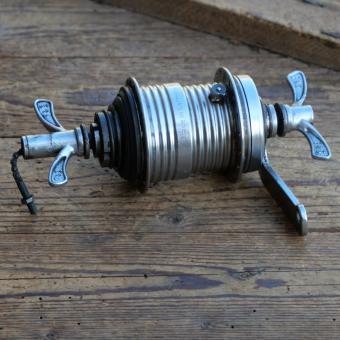 Nabe Hinterrad Fahrrad, F&S Torpedo 3-Gang Mod. 55, Bj. 1956, gebr. 