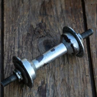 Nabe Vorderrad Fahrrad, MIELE Melior, verchromt, 50er J., gebraucht 