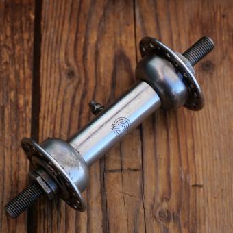 Nabe Vorderrad Fahrrad, GÖRICKE, verchromt, 30er/50er J., gebraucht 