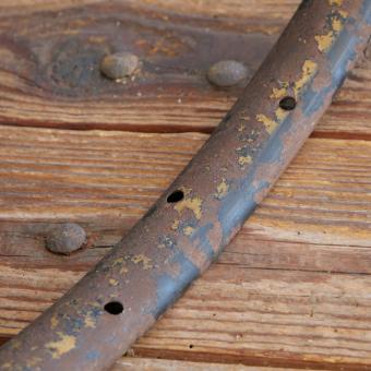 Wulstfelge 28 Zoll (635), 20er-30er J., für verstärkte Speichen, Speichenlöcher 6,5 mm, gebr. 