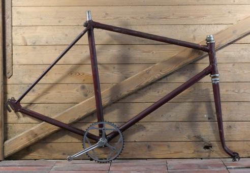 Fahrrad - Herrenrahmen HANSA/Berlin, für Randonneur, 1930er/40er J., gebr. 