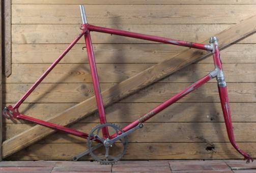 Fahrrad - Herrenrahmen MIFA Mod. 1, DDR, für Sportrad, 1950er/60er J., gebr. 